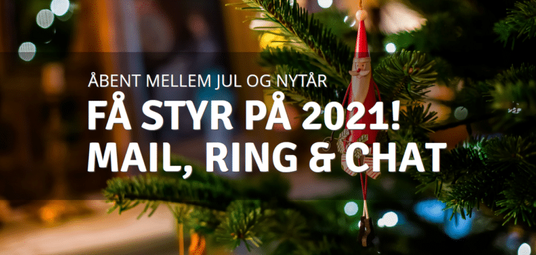 Åbningstider mellem jul og nytår hos CPIE Services